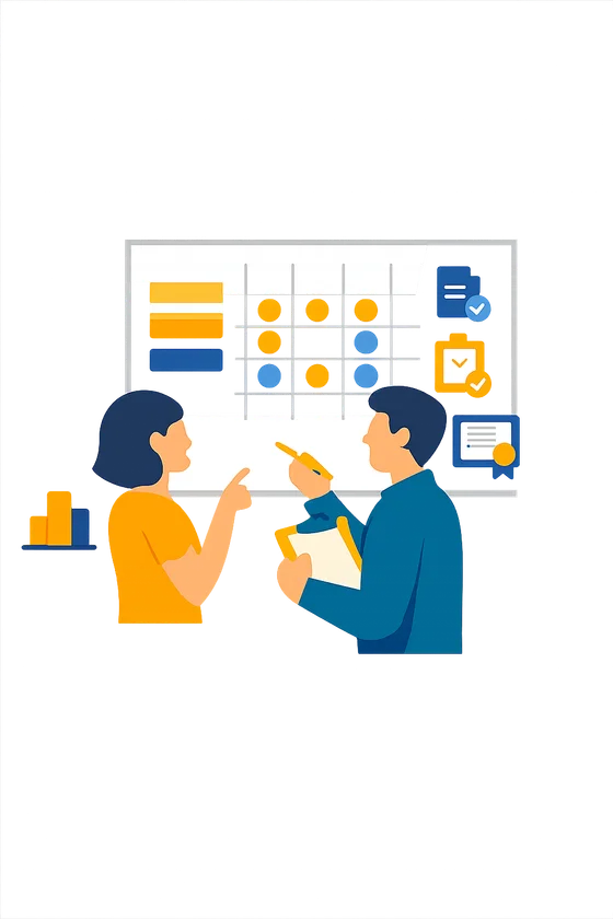 Branded certificates issued automatically after a passing score