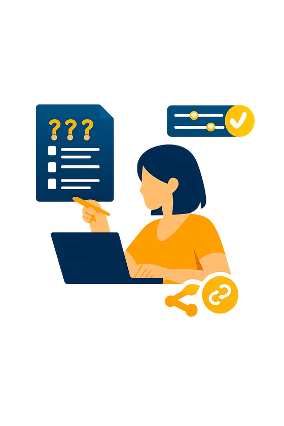 Question types that match how you actually teach