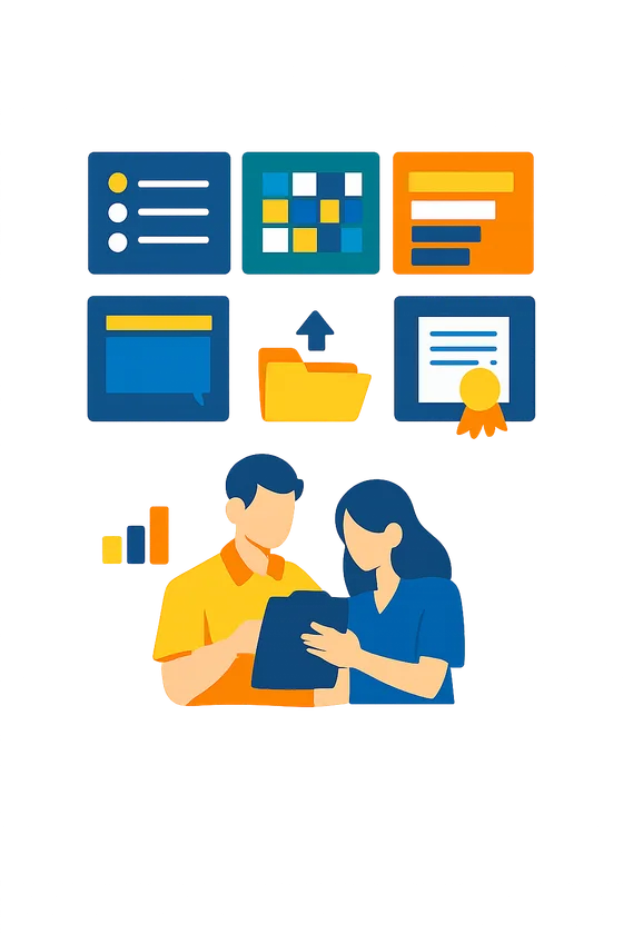 Create a full test in seconds with AI