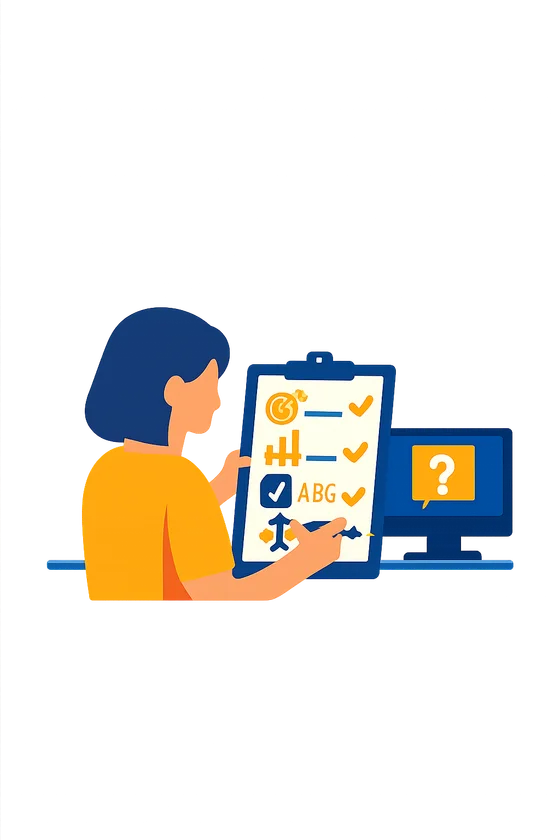 AI quiz builder that writes questions from your sources