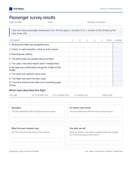 First page of the station tally sheet PDF