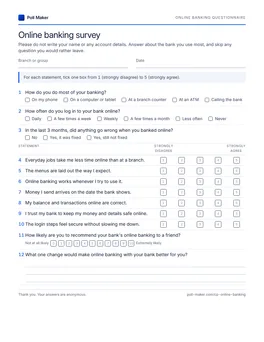 First page of the printable questionnaire PDF