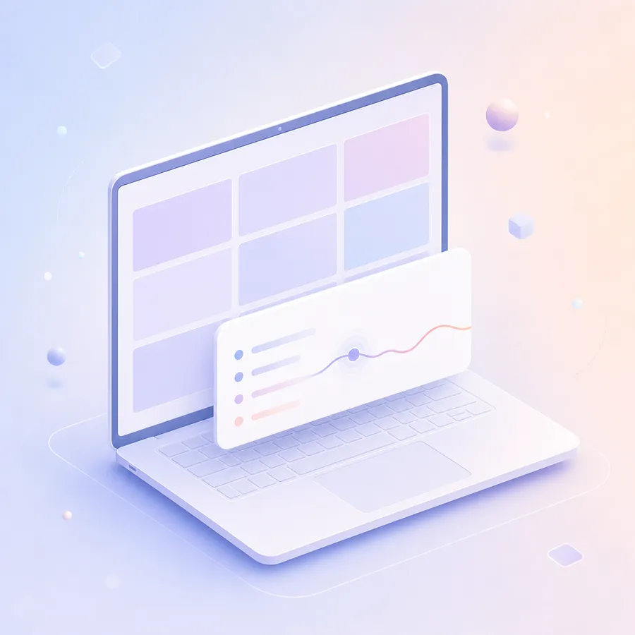 A pulse line running across a poll card during a video call
