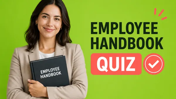 Employee Handbook Quiz quiz cover