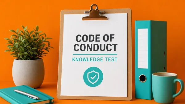 Code of Conduct Knowledge Test quiz cover