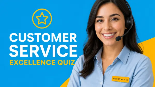 Customer Service Excellence Quiz quiz cover