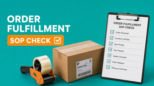 Order Fulfillment SOP Check quiz cover