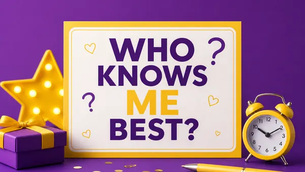 Who Knows Me Best? quiz cover
