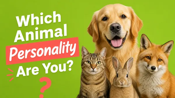 Which Animal Personality Are You? quiz cover