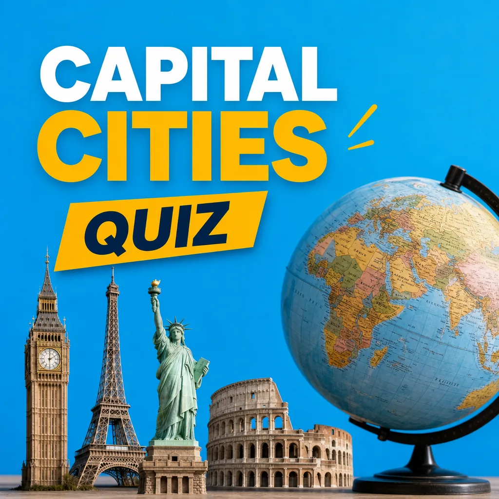 Capital Cities Quiz cover
