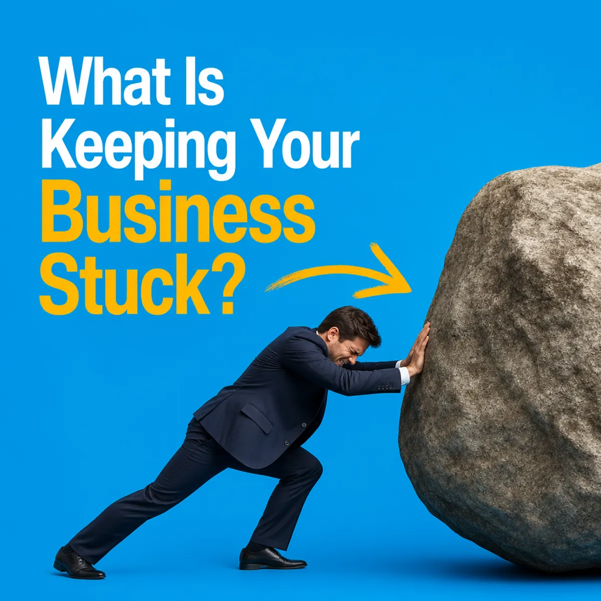 What Is Keeping Your Business Stuck lead generation quiz example cover