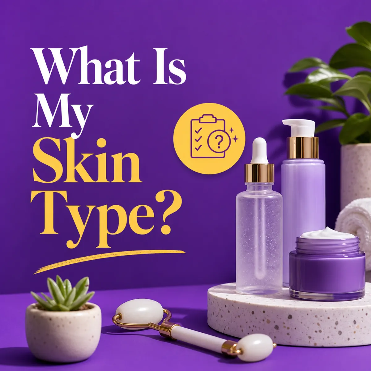 What Is My Skin Type product recommendation quiz example cover