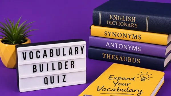Vocabulary Builder Quiz cover
