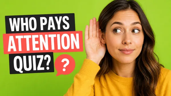 Who Actually Pays Attention? cover