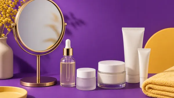 Modèle de quiz « Quel est mon type de peau ? »
